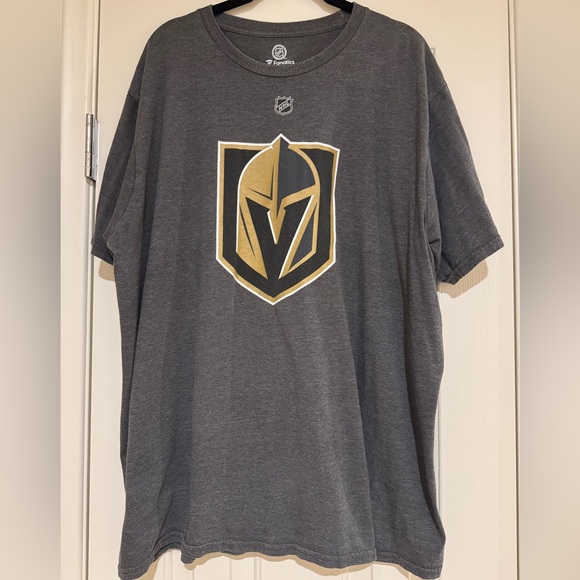 Fanatics gray men’s Golden Knights Marchesaault t-shirt in size 2XL - Picture 1 of 4